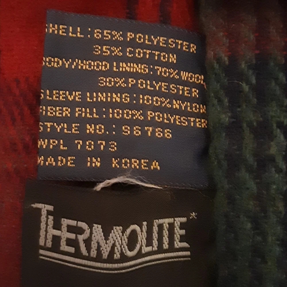 Fieldmaster Thermolite Hooded Red Parka Ja…